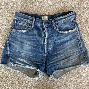 Citizens of Humanity Alyx classic high rise short, size 25